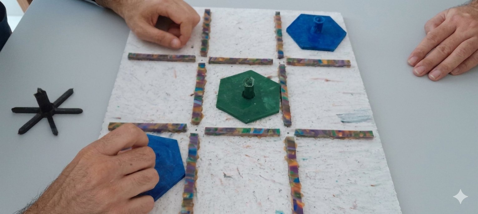 Atividade no CACI - jogo de tabuleiro adaptado